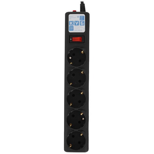 Купить Сетевой фильтр Power Cube SPG5-10M черный  5089130. Характеристики, отзывы и цены в Донецке