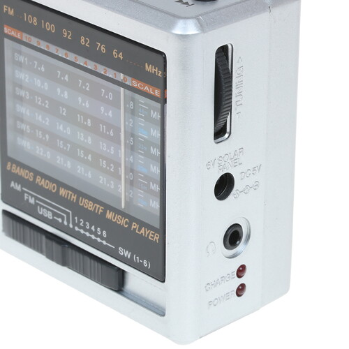 Купить Радиоприемник Hyundai H-PSR160 серебристый  1299681. Характеристики, отзывы и цены в Донецке