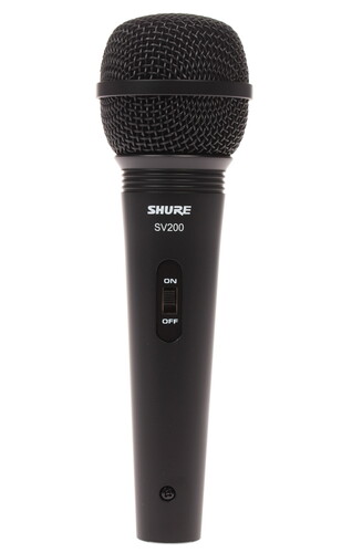 Купить Микрофон Shure SV200-A черный  1073551. Характеристики, отзывы и цены в Донецке