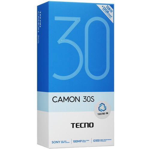 Купить 6.78" Смартфон Tecno CAMON 30S 128 ГБ фиолетовый  5482682. Характеристики, отзывы и цены в Донецке