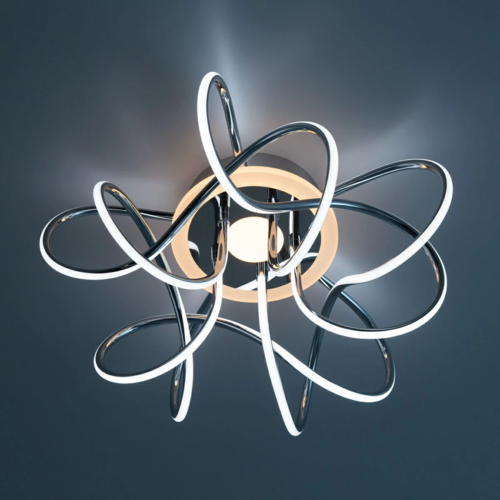 Купить Люстра Citilux Джемини Смарт CL229A151E RGB белый  5499117. Характеристики, отзывы и цены в Донецке