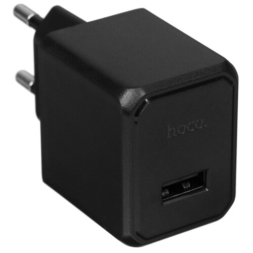 Купить Сетевое зарядное устройство Hoco CS11A черный  5474870. Характеристики, отзывы и цены в Донецке