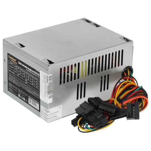 Купить Блок питания ExeGate AAA350 [ES259589RUS] серый  8187799. Характеристики, отзывы и цены в Донецке