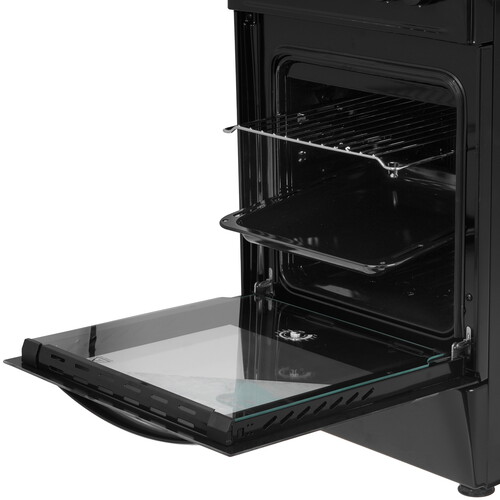 Купить Газовая плита Kraft KF-FSK5301GBL черный  9130787. Характеристики, отзывы и цены в Донецке