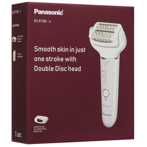 Купить Эпилятор Panasonic ES-EY30-V520  9083611. Характеристики, отзывы и цены в Донецке