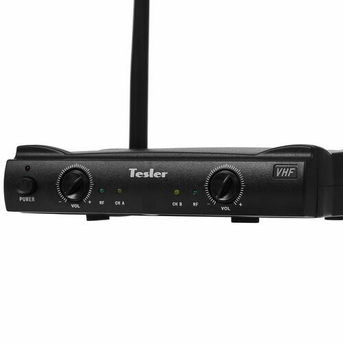 Купить Микрофонный комплект Tesler WMS-320 черный  4870597. Характеристики, отзывы и цены в Донецке