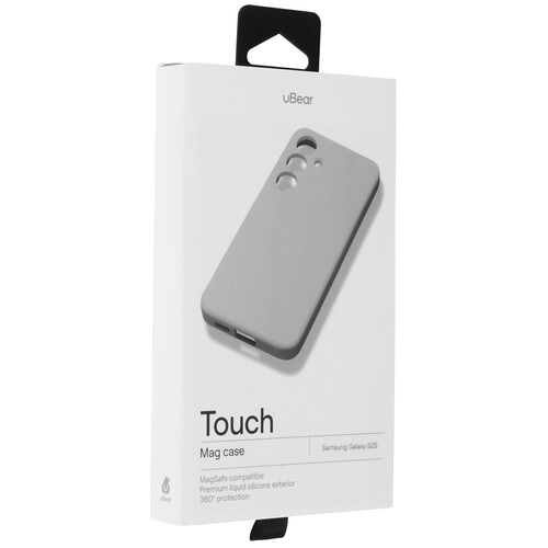 Купить Накладка  uBear Touch Mag Case для Samsung Galaxy S25 серый  5617312. Характеристики, отзывы и цены в Донецке