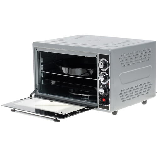Купить Мини-печь Kraft KF-MO 3803 KGR серый  8108444. Характеристики, отзывы и цены в Донецке