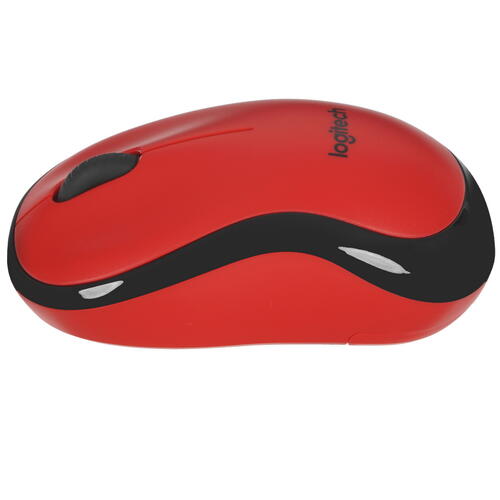 Купить Мышь беспроводная Logitech M220 SILENT [910-004897] красный  5059905. Характеристики, отзывы и цены в Донецке