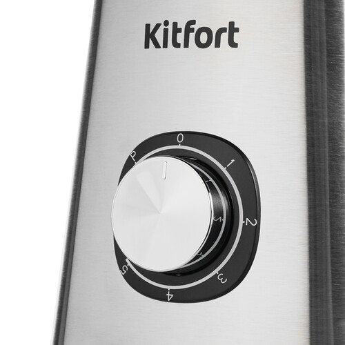 Купить Блендер стационарный Kitfort KT-3020 серебристый  5319169. Характеристики, отзывы и цены в Донецке