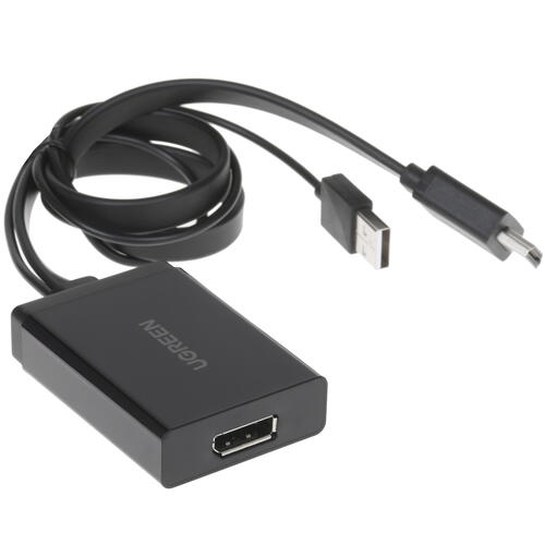 Купить Переходник однонаправленный Ugreen DisplayPort - HDMI, 0.5 м  4714412. Характеристики, отзывы и цены в Донецке