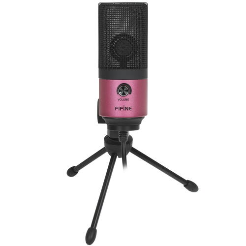 Купить Микрофон Fifine K669B розовый  1679463. Характеристики, отзывы и цены в Донецке