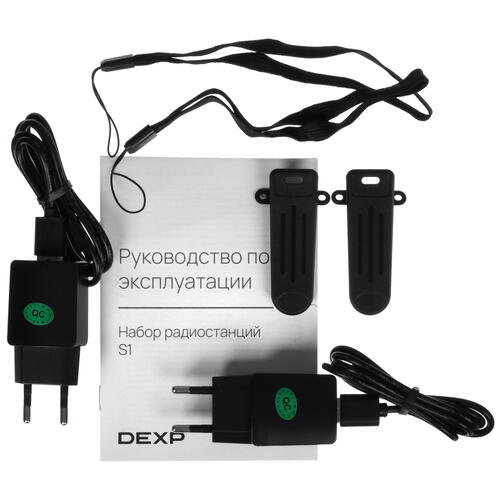 Купить Радиостанция DEXP S1 черный  9036493. Характеристики, отзывы и цены в Донецке