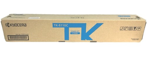 Купить Тонер-картридж лазерный Kyocera TK-8110C голубой, с чипом  5443608. Характеристики, отзывы и цены в Донецке