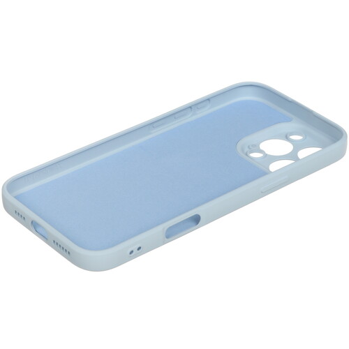 Купить Накладка  BoraSCO Microfiber Case для Apple iPhone 16 Pro Max голубой  5601827. Характеристики, отзывы и цены в Донецке