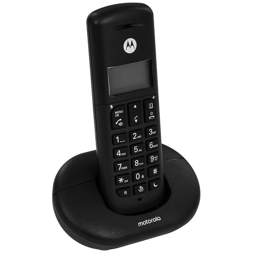 Купить Телефон беспроводной (DECT) Motorola DECT E202  9273597. Характеристики, отзывы и цены в Донецке