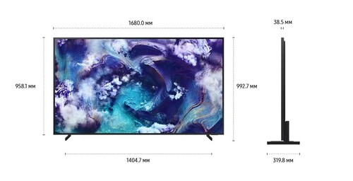 Купить 75" (189 см) Телевизор Samsung QE75QN900FUXRU черный  5622934. Характеристики, отзывы и цены в Донецке