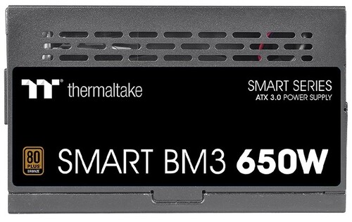 Купить Блок питания Thermaltake Smart BM3 Bronze 650W - TT Premium Edition [PS-SPD-0650MNFABx-3] черный  5447957. Характеристики, отзывы и цены в Донецке