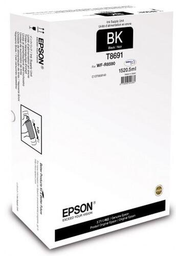 Купить Картридж Epson T8691 черный  1007858. Характеристики, отзывы и цены в Донецке