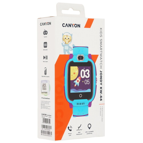 Купить Детские часы CANYON KW-44 синий  9134162. Характеристики, отзывы и цены в Донецке
