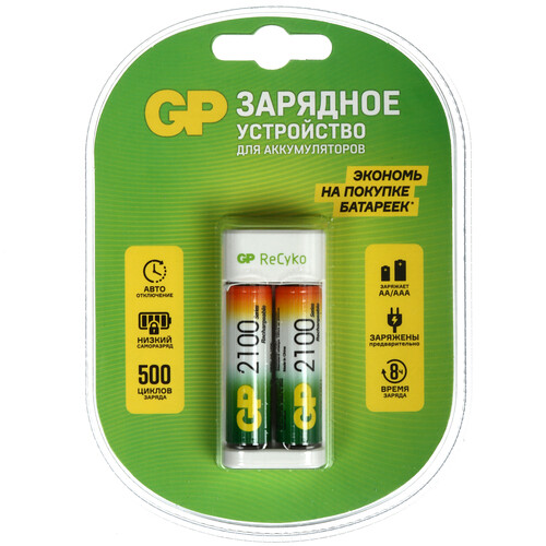 Купить Зарядное устройство GP E211/210AAHCCS-2CR1  9246593. Характеристики, отзывы и цены в Донецке