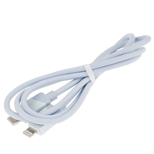 Купить Кабель круглый Borofone Lightning 8-pin - USB 2.0 Type-A голубой 1 м  9237990. Характеристики, отзывы и цены в Донецке