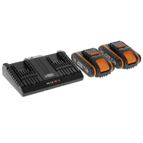 Купить Набор аккумуляторов и зарядных устройств Worx WA3610  8143100. Характеристики, отзывы и цены в Донецке