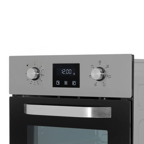 Купить Электрический духовой шкаф DEXP 1YLO45DS серебристый  9047522. Характеристики, отзывы и цены в Донецке