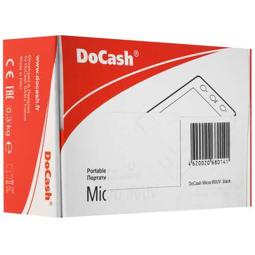 Купить Детектор банкнот DoCash Micro IR/UV черный  9414610. Характеристики, отзывы и цены в Донецке