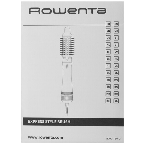 Купить Фен-щетка Rowenta CF6320F0 черный  5485712. Характеристики, отзывы и цены в Донецке