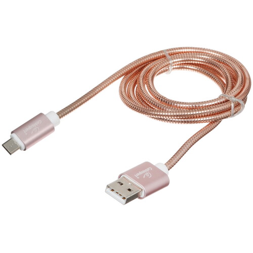 Купить Кабель круглый Cablexpert micro USB - USB 2.0 Type-A золотистый 1 м  5485505. Характеристики, отзывы и цены в Донецке
