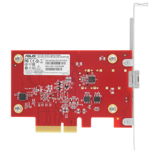 Купить Сетевая карта ASUS XG-C100F  5407422. Характеристики, отзывы и цены в Донецке