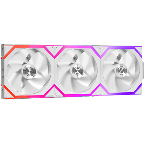 Купить Комплект вентиляторов LIAN LI UNI FAN SL WIRELESS  120 [G99.12SL1W3W.R0] белый  5604342. Характеристики, отзывы и цены в Донецке