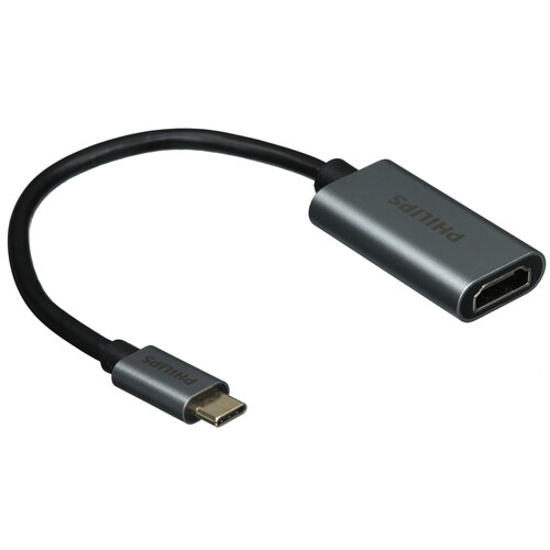 Купить Переходник однонаправленный Philips USB Type-C - HDMI, 0.1 м  5616467. Характеристики, отзывы и цены в Донецке