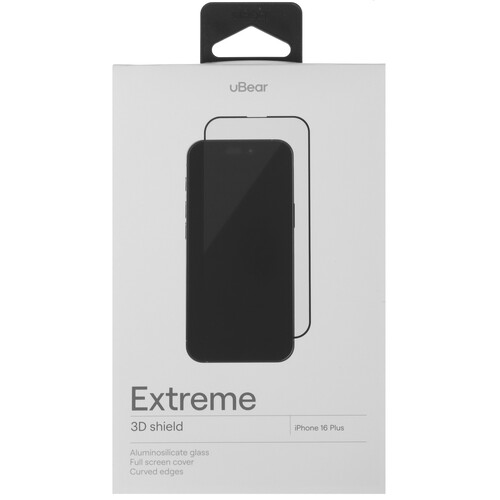 Купить Защитное стекло uBear для экрана Apple iPhone 16 Plus  5474414. Характеристики, отзывы и цены в Донецке