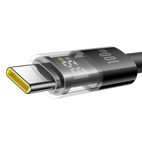 Купить Кабель круглый Baseus USB Type-C - USB 2.0 Type-A черный 1 м  5627656. Характеристики, отзывы и цены в Донецке