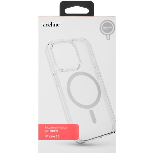 Купить Накладка  Aceline Clear Magnet для Apple iPhone 15 прозрачный  5438845. Характеристики, отзывы и цены в Донецке
