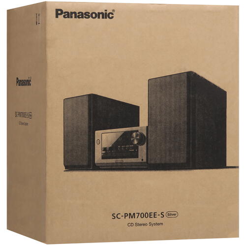 Купить Аудиосистема Panasonic SC-PM700EE-S серый  5457683. Характеристики, отзывы и цены в Донецке