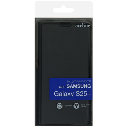Купить Чехол-книжка  Aceline Kors для Samsung Galaxy S25+ черный  9195320. Характеристики, отзывы и цены в Донецке