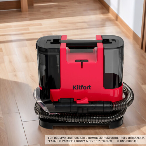 Купить Пылесос Kitfort КТ-5162-1 красный  9055156. Характеристики, отзывы и цены в Донецке