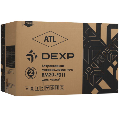 Купить Встраиваемая микроволновая печь DEXP BM20-F01I черный  9141158. Характеристики, отзывы и цены в Донецке