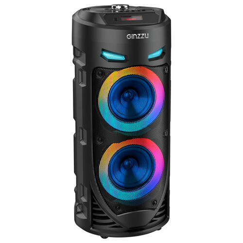 Купить Портативная аудиосистема GINZZU GM-220, черный  9919102. Характеристики, отзывы и цены в Донецке