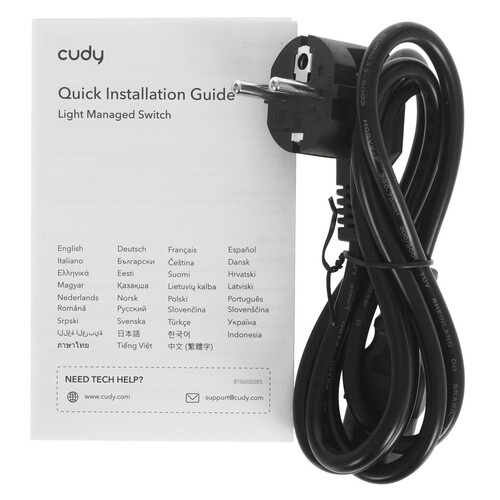 Купить Коммутатор Cudy GS1024E  5640179. Характеристики, отзывы и цены в Донецке