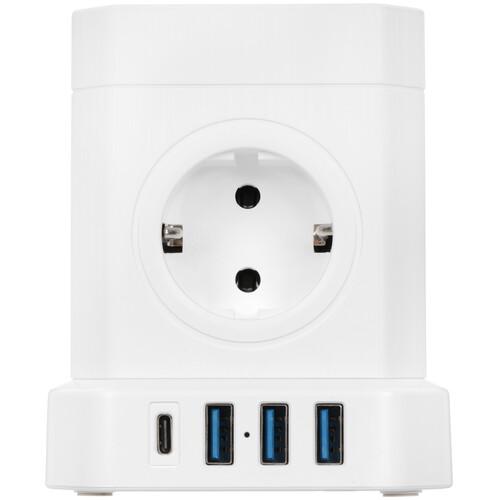 Купить Сетевой фильтр AGNI TP-VE4U5E-C-W белый  9289291. Характеристики, отзывы и цены в Донецке