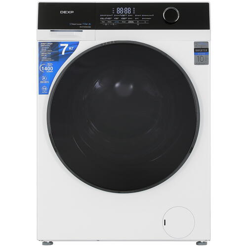 Купить Стиральная машина DEXP WM-F714MKHE/WBSI белый  5432434. Характеристики, отзывы и цены в Донецке