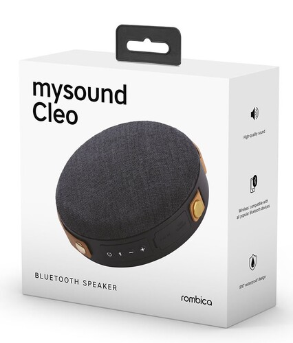 Купить Портативная колонка Rombica mysound Cleo, черный  9129397. Характеристики, отзывы и цены в Донецке