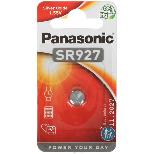 Купить Батарейка Panasonic Power SR927 (SR57/LR927)  9220328. Характеристики, отзывы и цены в Донецке