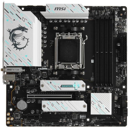Купить Материнская плата MSI B650M GAMING PLUS WIFI  5446379. Характеристики, отзывы и цены в Донецке