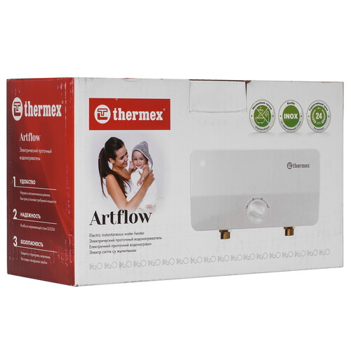 Купить Водонагреватель электрический Thermex Artflow 6000  9273352. Характеристики, отзывы и цены в Донецке