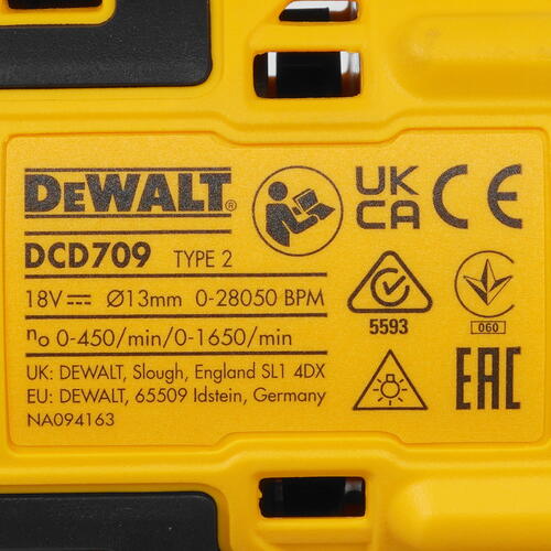 Купить Дрель-шуруповерт DeWalt DCD709P2T XR FLEXVOLТ 18/54V  5443678. Характеристики, отзывы и цены в Донецке